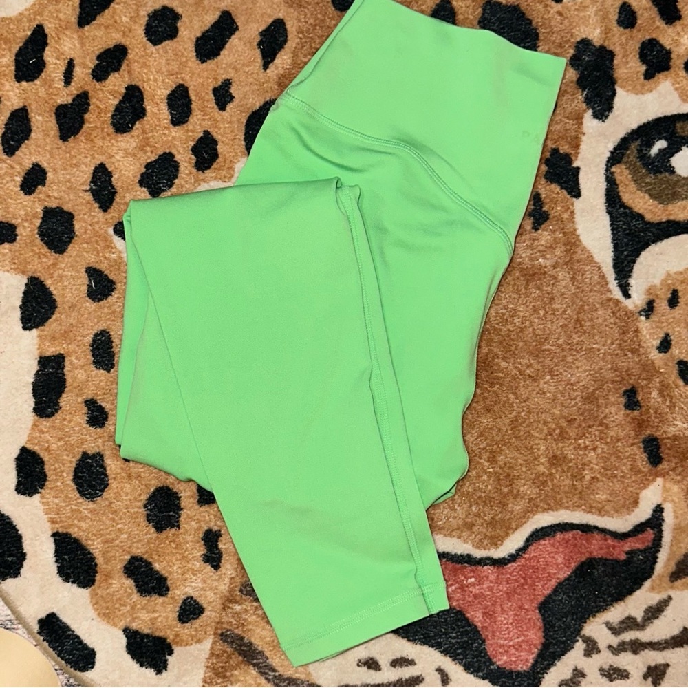 PARAGON lime Green High-Waisted Leggings Athletic Wear